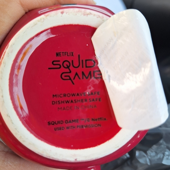 New Squid Games Coffee Mug~Square~Mask~Netflix~Tea Cup~CORE Home~New York City - Picture 5 of 5
